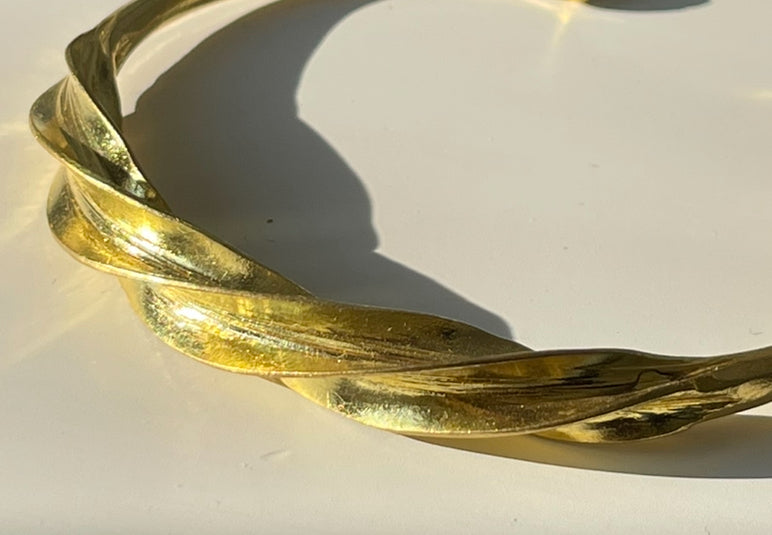 Bracelet Fulani Torsadé ajustable