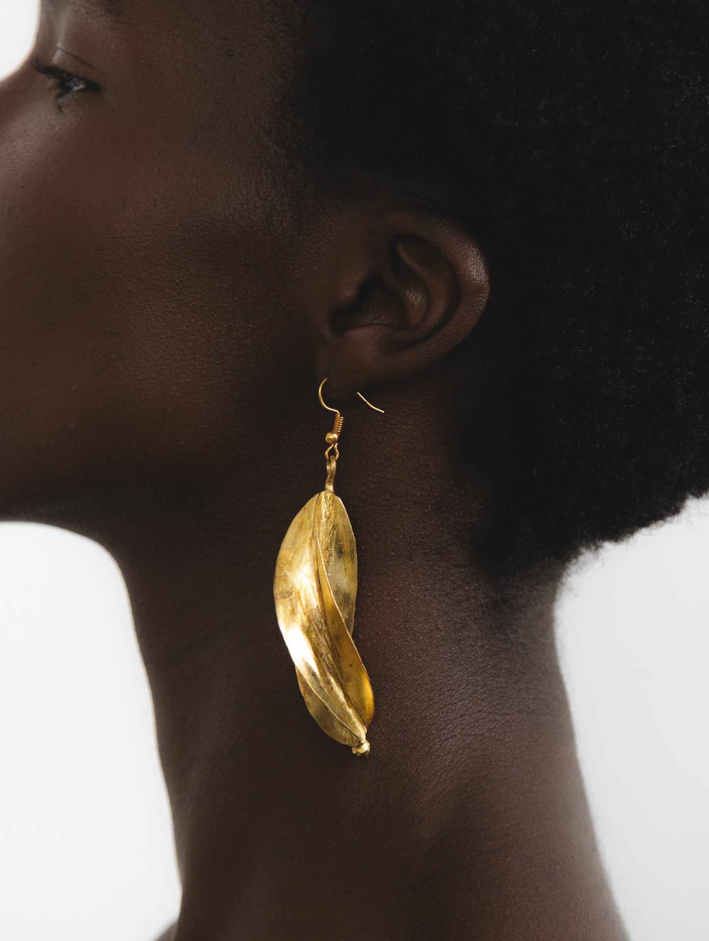 Boucles d'oreilles Fulani pendantes