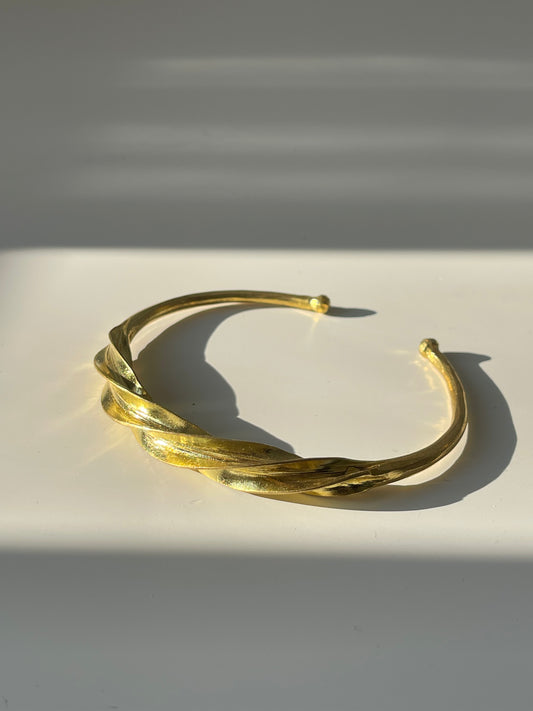 Bracelet Fulani Torsadé ajustable