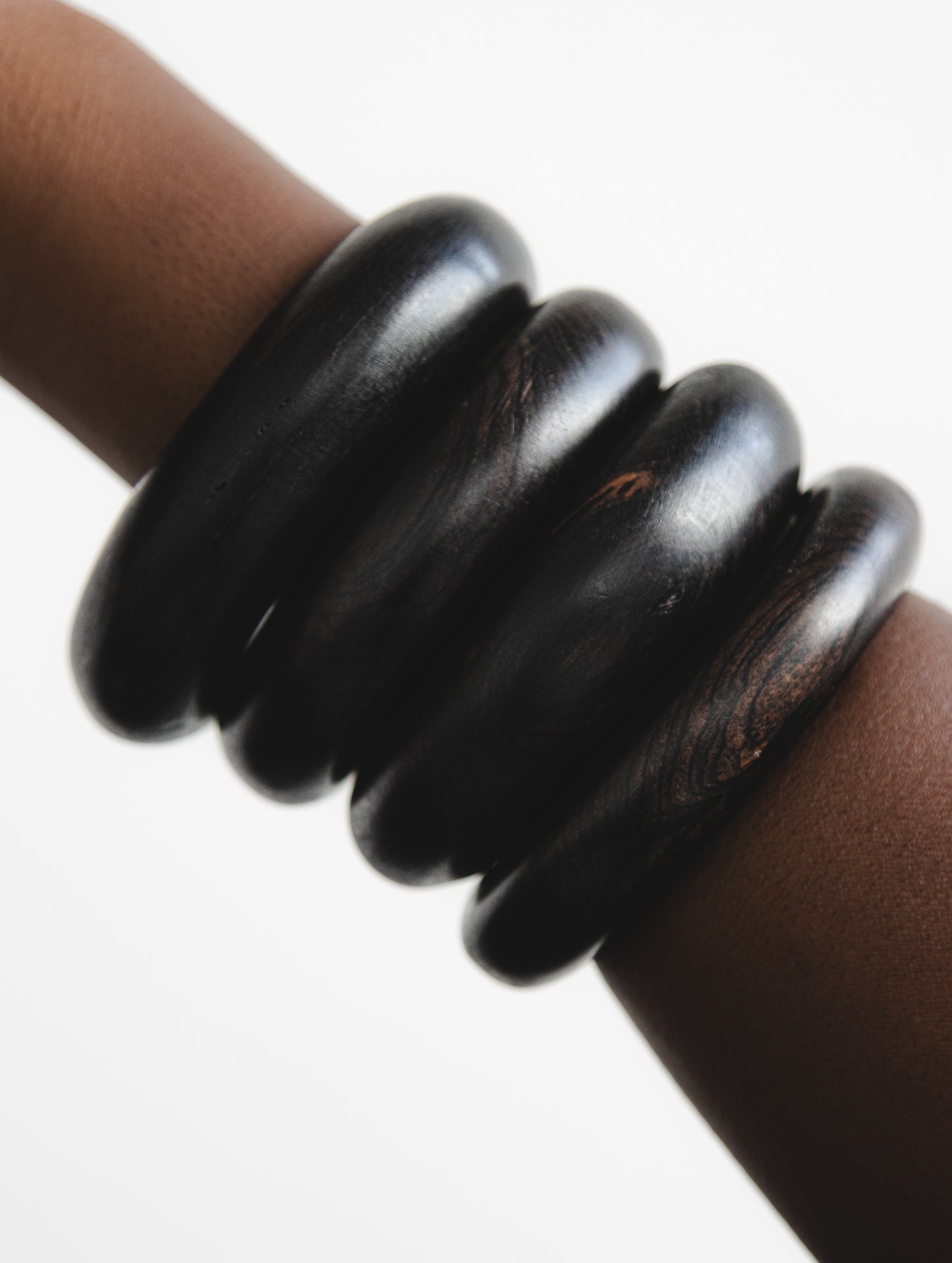 Bracelet Manchette bois d’ébène