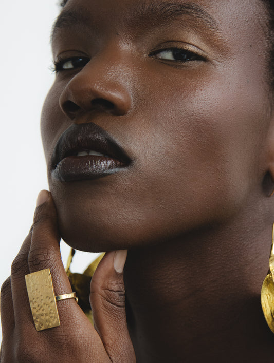 Bague Touareg Martelée ajustable